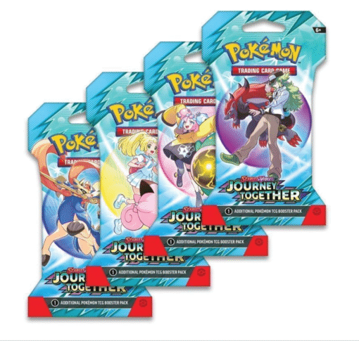 2025 Pokémon Journey Together Sealed Blister Pack English SV09 (1 Pack) - Image 3